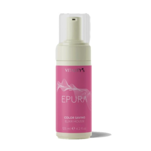 Vitality's Epurá Color mousse - effective treatment foam for colored hair