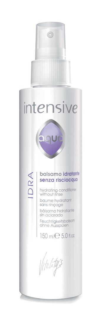 Vitality's Intensive Aqua hoito paketti rasvoittuville hiuksille.