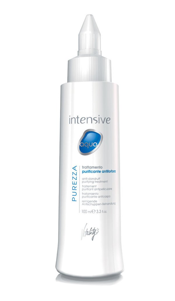 Vitality's Intensive Aqua hiusten- ja hiuspohjan hoito paketti hilseilevälle hiuspohjalle