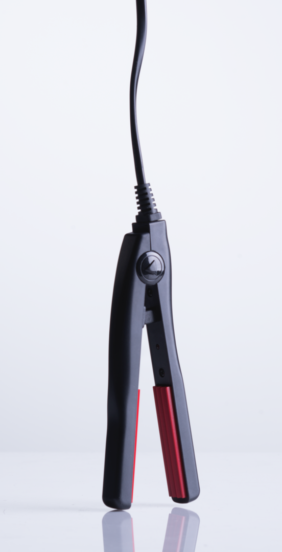 Mini volume iron hair tool to get the extra hair volume.