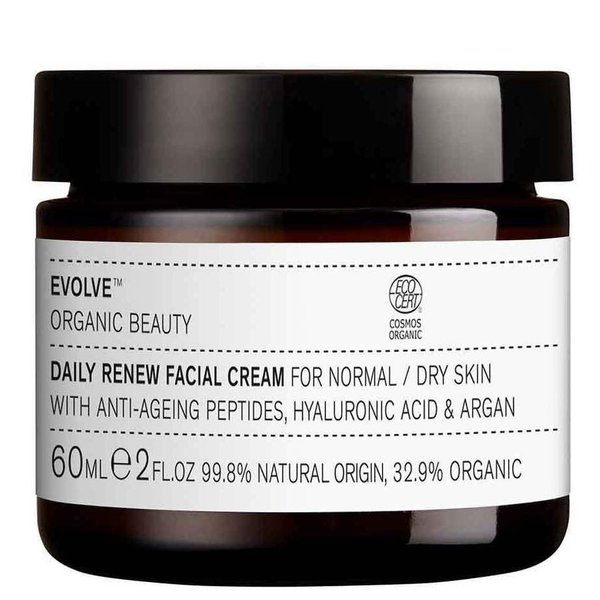 Evolve Daily Renew Facial Cream uudistava päivävoide kasvoille.