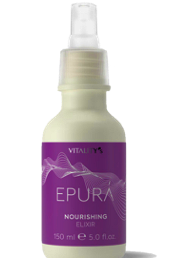 Vitality´s Epurá Nourishing Elixir kosteuttava hoitoaine kuiville ja hauraille hiuksille.