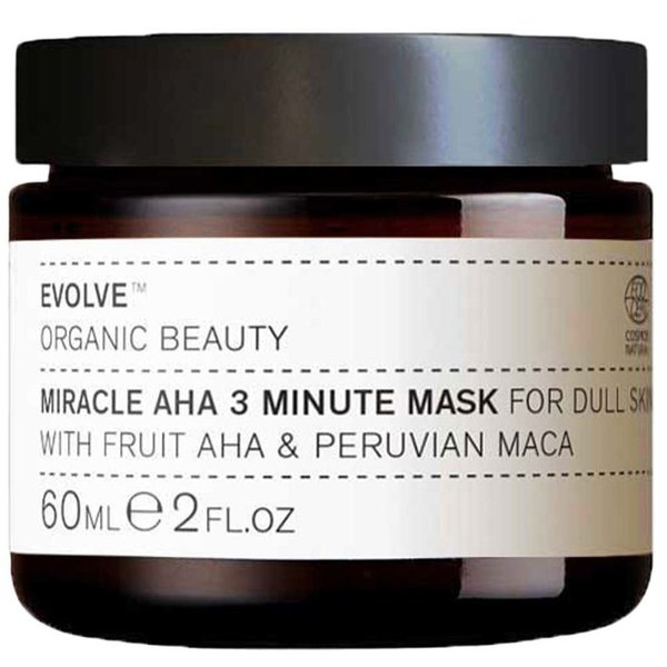 Evolve Miracle Mask AHA ihoa kirkastava ja kiinteyttävä hedelmähappokuorinta kasvoille