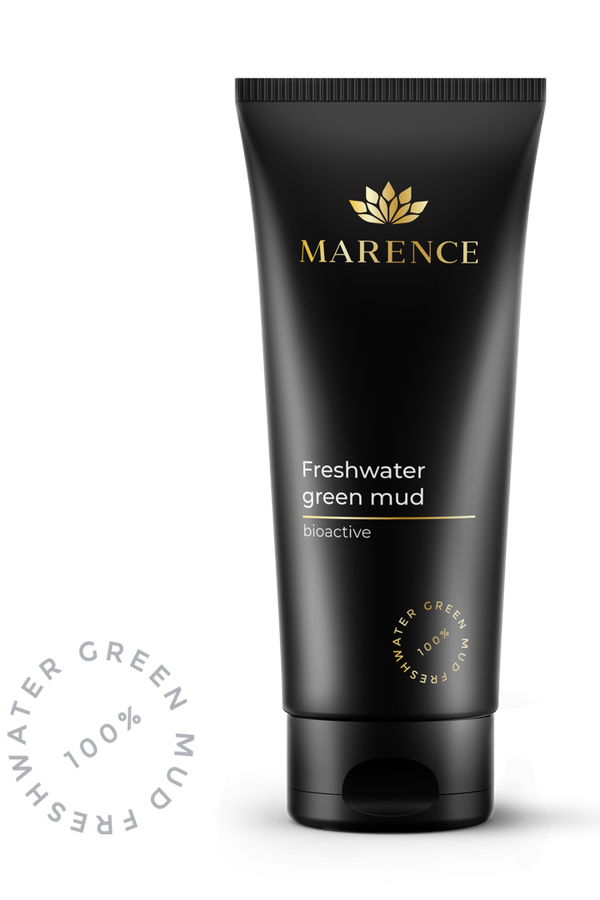 Marence Green Water Mud mask for the treatment of oily, scaly, and psoriatic scalp and skin