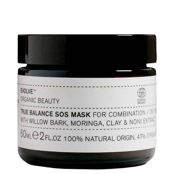 Evolve Organic Beauty True Balance SOS Mask puhdistava kasvonaamio.